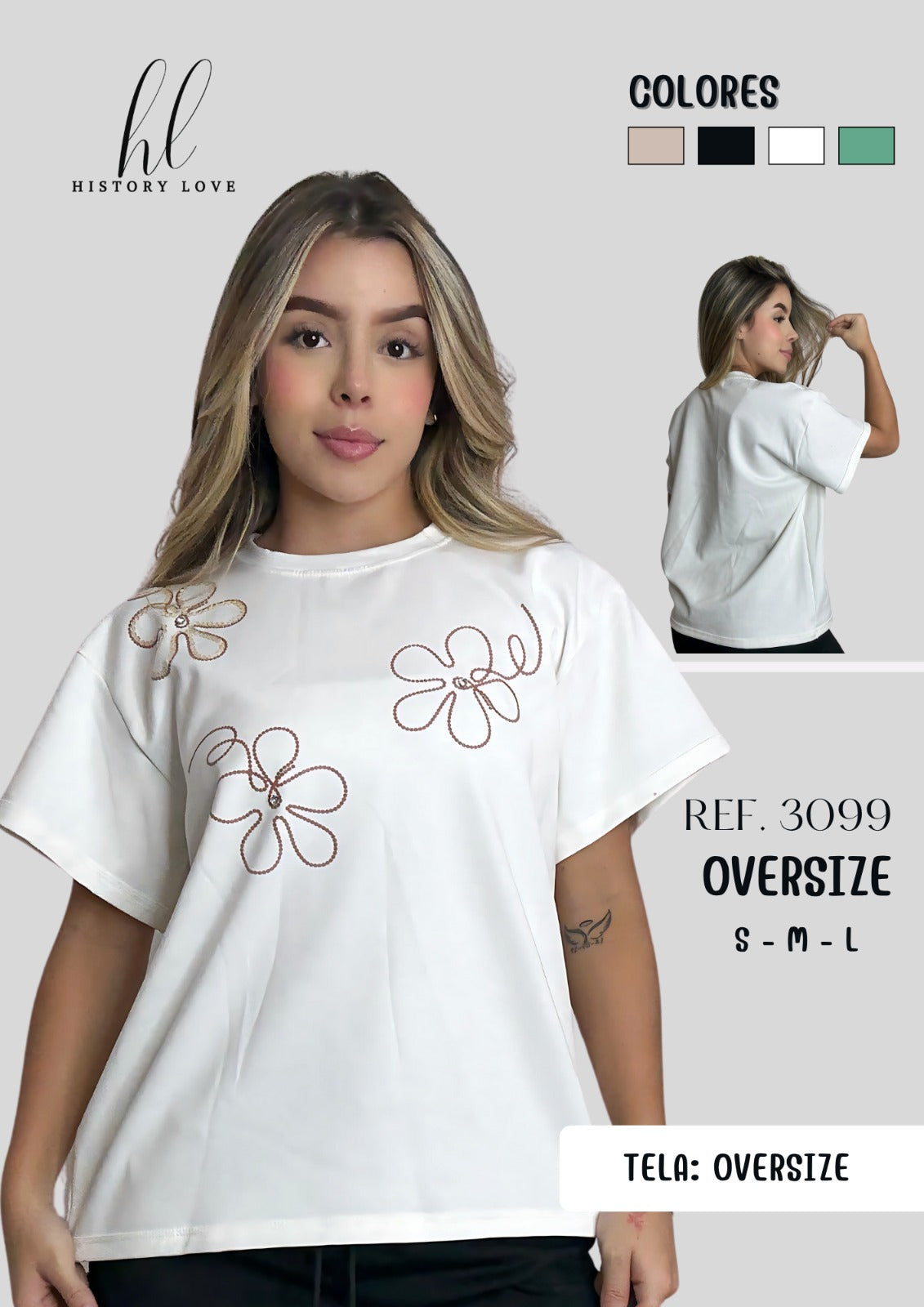 3099 - BLUSA OVERSIZE