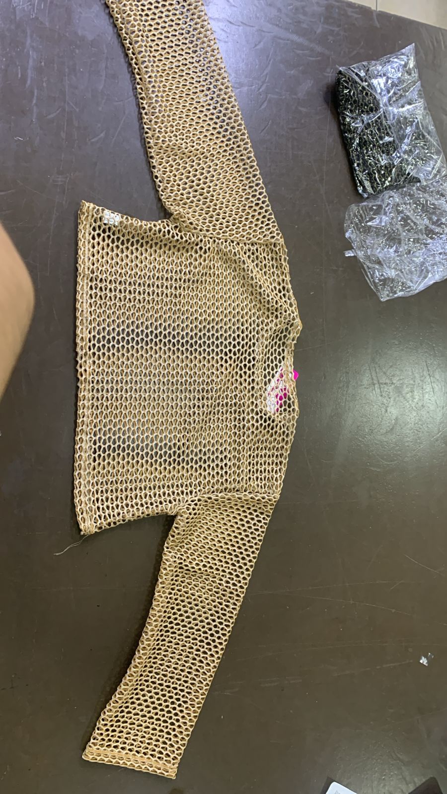 3194 - BUSO CORTO TELA LUREX