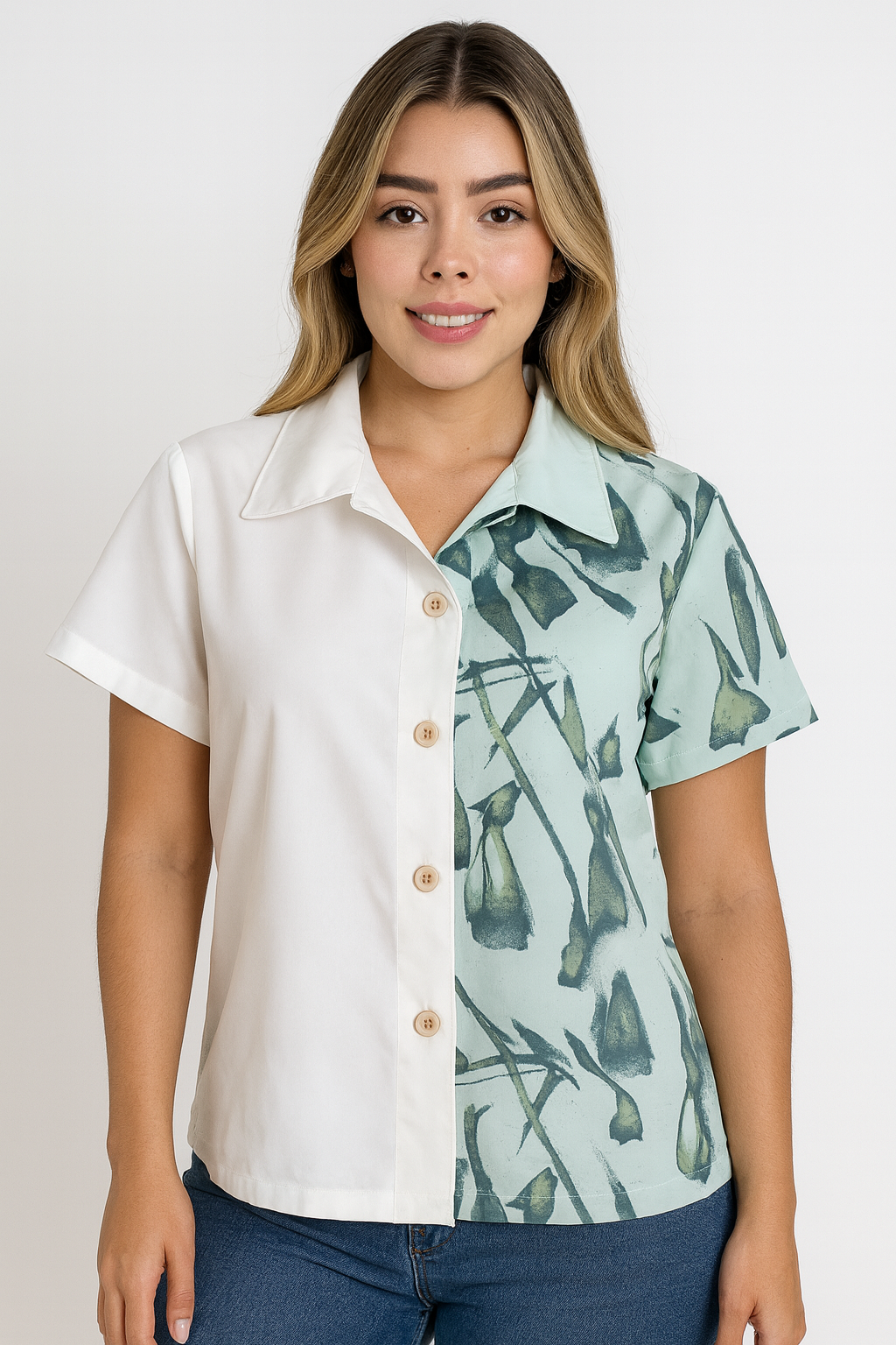 CAMISERA MANGA GLOBO