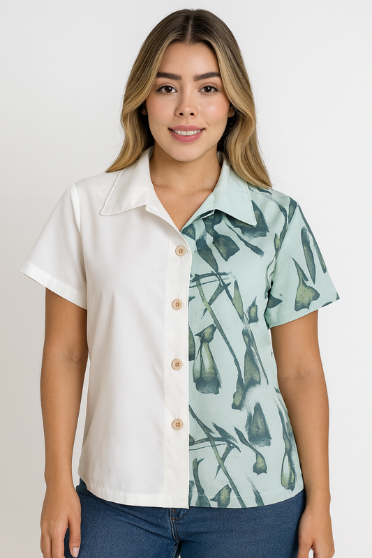 CAMISERA MANGA GLOBO