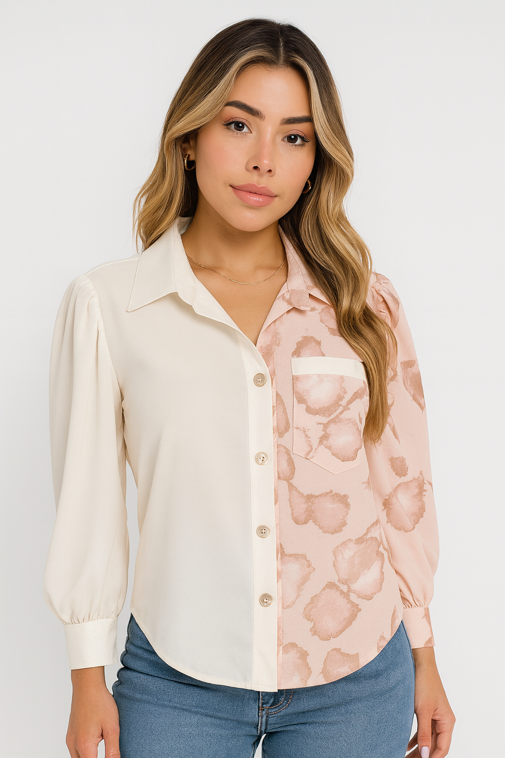 CAMISERA MANGA GLOBO