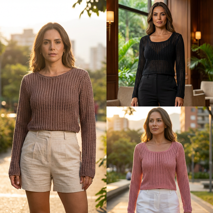 PACK'S de Camibusos Veratti / Textura en Tejido PREMIUM