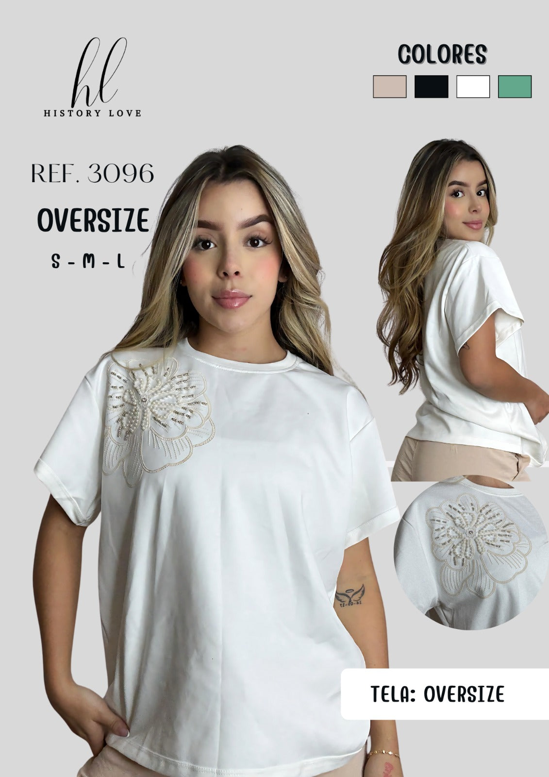 3096 - BLUSA OVERSIZE